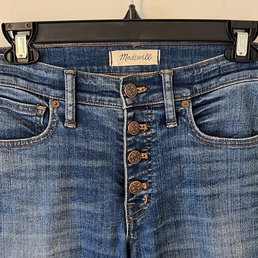 Madewell High Rise Skinny Jeans - Picture 3 of 9